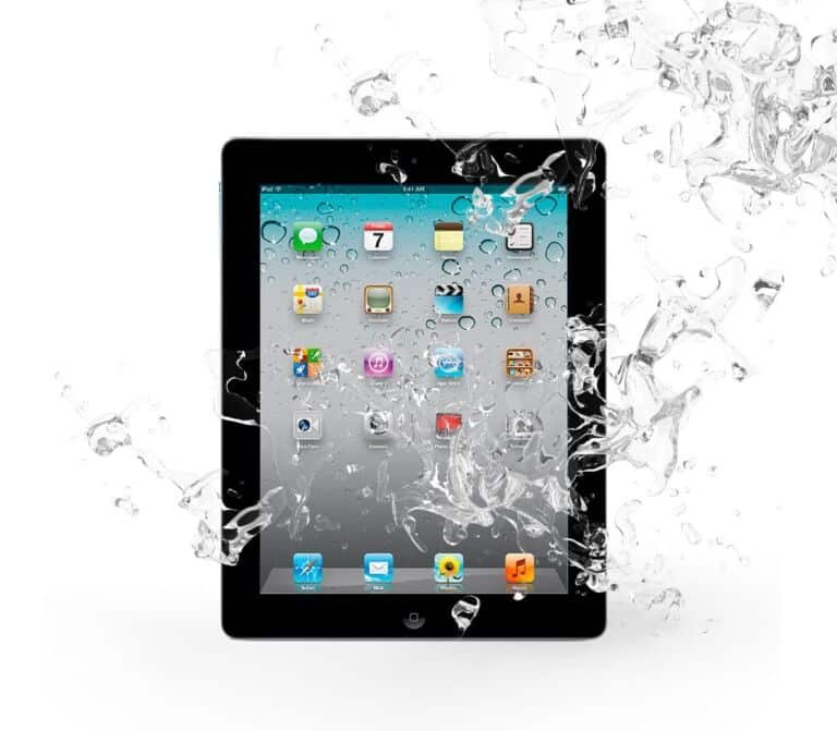 Equipos mojados iPad