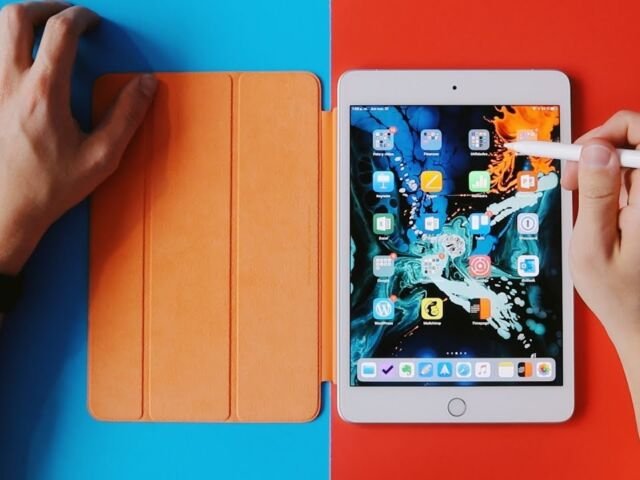 iPad mini colores y apple pencil