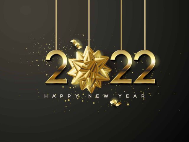 happy-new-year-2022-with-gold-on-black-background-free-vector