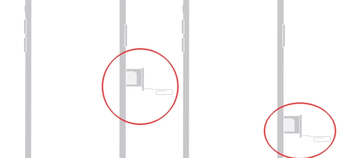 Bandeja SIM iPhone