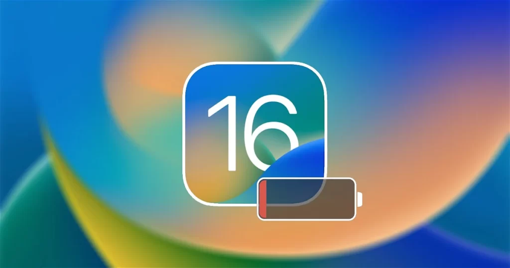 iOS 16 Batería