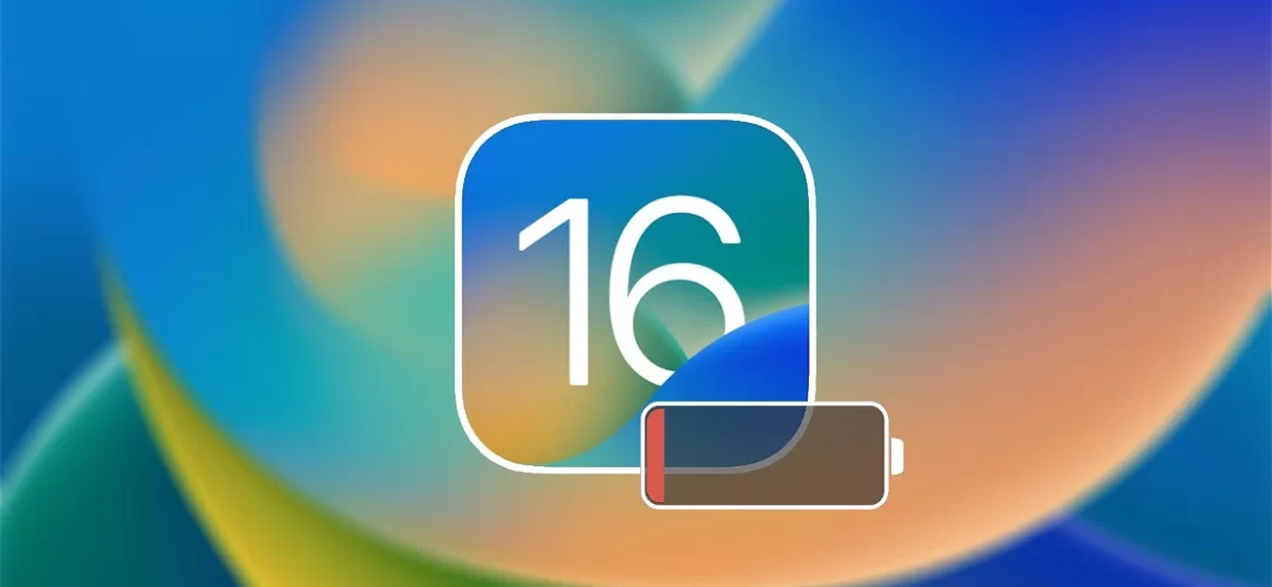 iOS 16 Batería